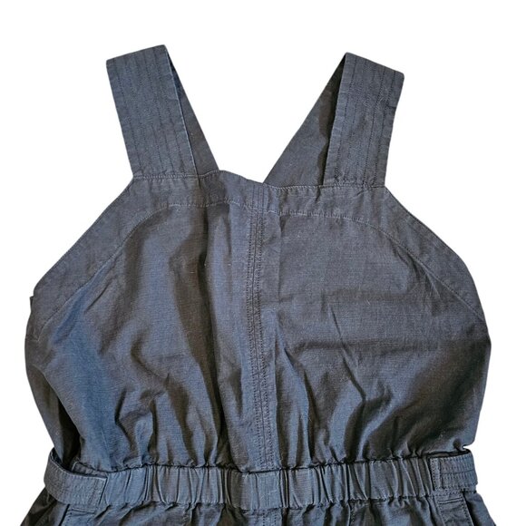 Everlane Black The Fatigue Apron Jumpsuit Size 16 Baggy Relaxed‎ Fit NWT Organic - Picture 5 of 11